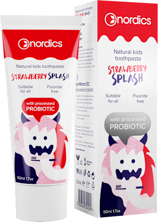 Детска паста за зъби Strawberry Splash nordics
