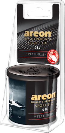 Odorizant gel pentru maşină lux platinum areon