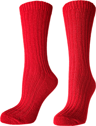 Чорапи Premium с вълна, червени, размер 35-38 happy FOOTtopia