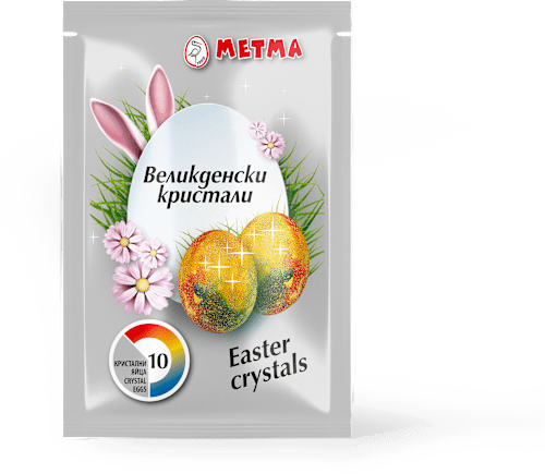 Великденски кристали за яйца METMA