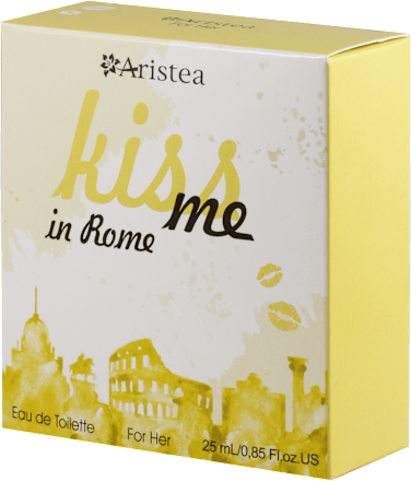 Тоалетна вода kiss me in Rome Aristea