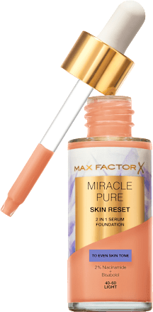 Tekoča podlaga Miracle Pure, 40-60 Light MAX FACTOR