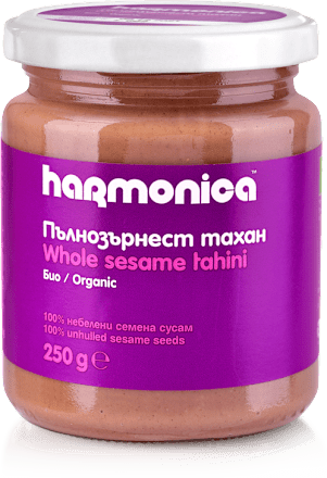 Био пълнозърнест сусамов тахан harmonica