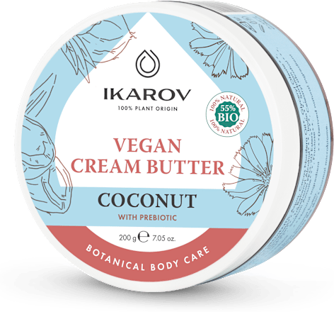 Крем-бътър за тяло с кокос IKAROV