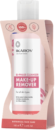 Двуфазен почистващ лосион за лице с масло от жожоба IKAROV
