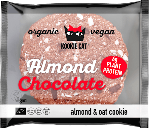 Cookie, Mandel Chocolate, Almond & Oat Cookie Kookie Cat