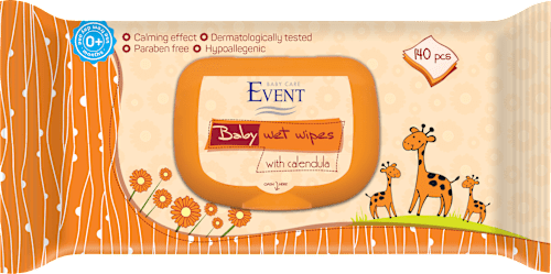 Влажни бебешки кърпи Невен EVENT BABY CARE