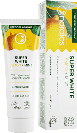 Био паста за зъби Super White nordics