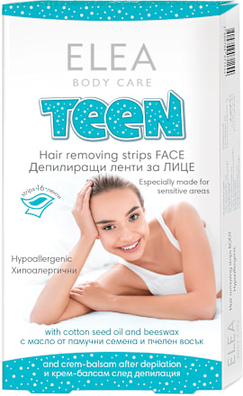 Депилиращи ленти за лице Teen ELEA