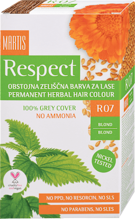 Boja za kosu – R07 prirodno plava Respect