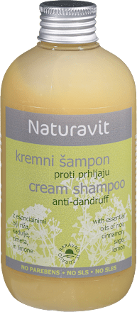 Kremasti šampon za kosu protiv peruti Naturavit