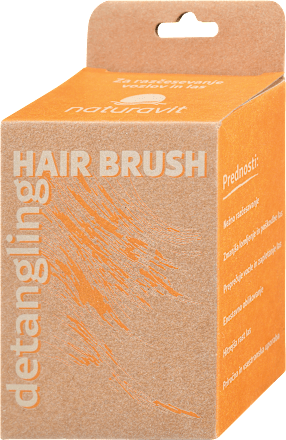 Kratača za lažje razčesavanje las Detangling Naturavit