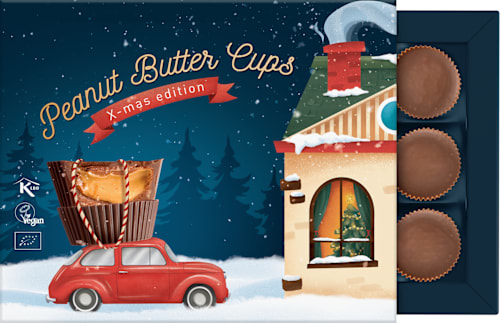 Био коледна бонбониера Peanut Butter Cups (12 x 13g) bett’r