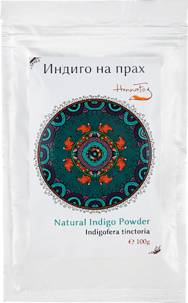 Индиго за боядисване на коса HennaFox