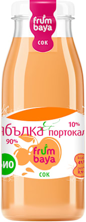 Био сок от ябълка и портокал frumbaya