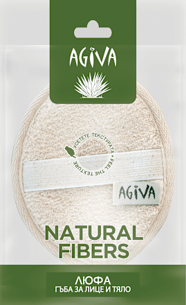 Гъба за лице и тяло Люфа AGIVA