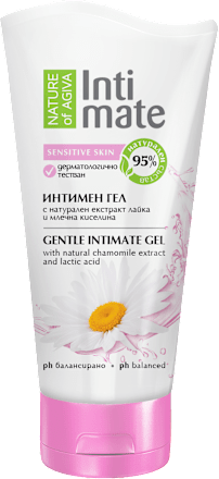 Интимен гел с лайка и млечна киселина NATURE OF AGIVA