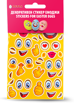 Декоративен стикер емоджи без марка