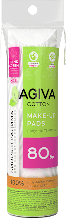 Памучни дегримиращи дискове AGIVA