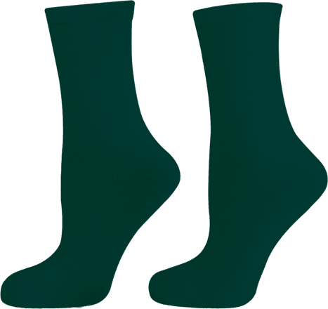 Чорапи бамбук, зелени, размер 43-46 happy FOOTtopia