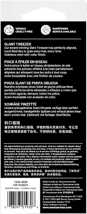 Pinzette Schräg Dusted Onyx Tweezerman