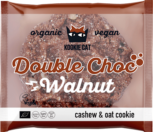 Cookie, Double Choc Walnut, Cashew & Oat Cookie Kookie Cat