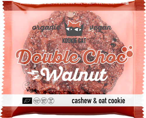 Cookie, Double Choc Walnut, Cashew & Oat Cookie Kookie Cat