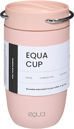 Termo šalica, roza, 300 ml equa