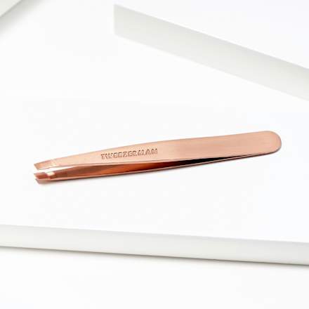 Pinzette Schräg Rosé Gold Tweezerman
