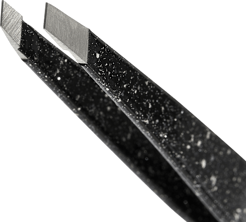Pinzette Schräg Dusted Onyx Tweezerman