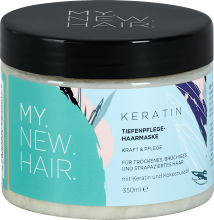 Keratin Tiefenpflege Haarmaske Kraft & Pflege My New Hair