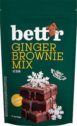 Био безглутенов микс за коледно джинджифилово брауни bett’r