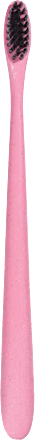 Zobna ščetka z aktivnim ogljem, Soft, roza Karbonoir