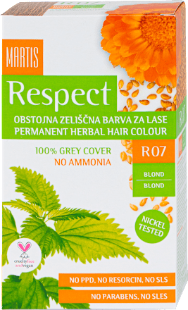 Boja za kosu - R07 prirodno plava Respect