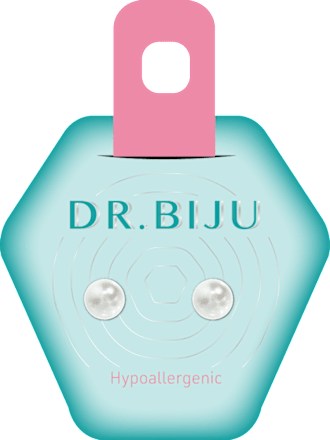Hipoalergene naušnice pearl DR. BIJU
