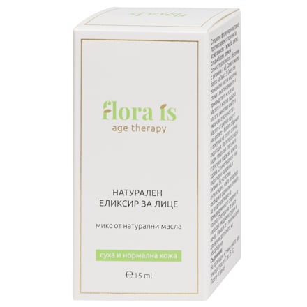 Еликсир за лице за суха и нормална кожа flora is