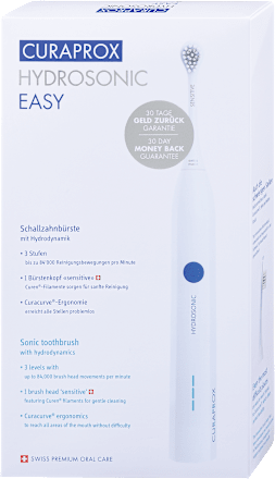Sonična zobna ščetka Hydrosonic Easy + DARILO: 2 nastavka Power CURAPROX
