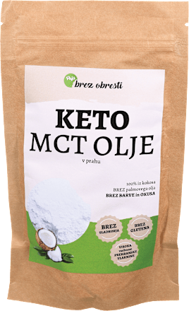 Keto MCT olje, v prahu Pajs brez obresti