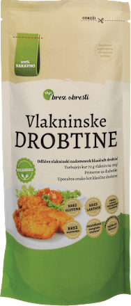 Vlakninske drobtine Pajs brez obresti