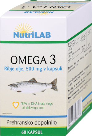 Prehransko dopolnilo Omega 3 NutriLAB