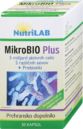 Prehransko dopolnilo MikroBIO Plus NutriLAB