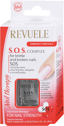 Lak za utrjevanje lomljivih nohtov Nail Therapy SOS REVUELE