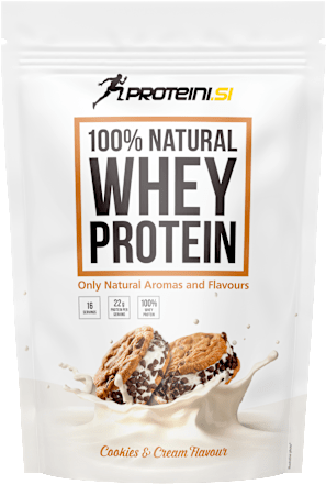 100% naravne beljakovine sirotke Piškotek s kremo proteini.si