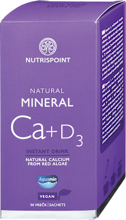 Instant napitek Natural Mineral Ca + D3 NUTRISPOINT