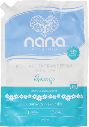 Mehčalec za perilo Ravnovesje, polnilo nana