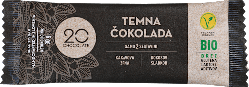 Bio temna čokolada 20 Chocolate