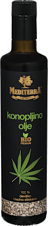 Bio konopljino olje Mediterra
