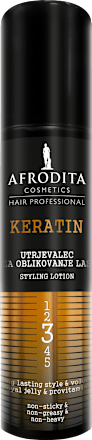 Utrjevalec za oblikovanje las KERATIN AFRODITA