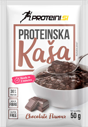 Beljakovinska kaša Čokolada proteini.si