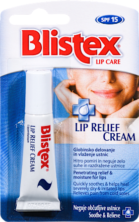Balzam za ustnice Lip Relief Cream, ZF 15 Blistex